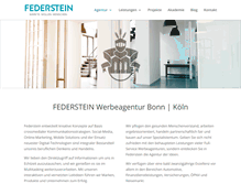 Tablet Screenshot of federstein.com